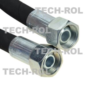 Przewód hydrauliczny gwint metryczny M22/M22 1,5x1,5 L-12-AA-630mm 11-11