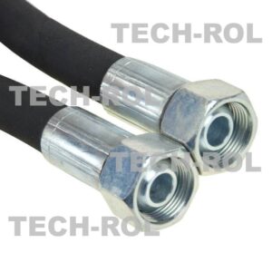 Przewód hydrauliczny gwint metryczny M22/M22 1,5x1,5 L-12-AA-700mm 11-11