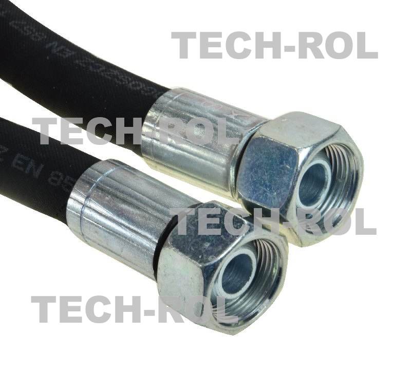 Przewód hydrauliczny gwint metryczny M22/M22 1,5x1,5 L-12-AA-800mm 11-11