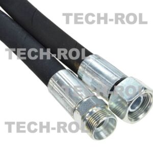 Przewód hydrauliczny gwint metryczny M22/M22 1,5x1,5 L-12-AB-1100mm 11-21