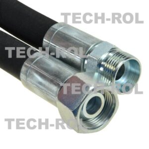 Przewód hydrauliczny gwint metryczny M22/M22 1,5x1,5 L-12-AB-900mm 11-21
