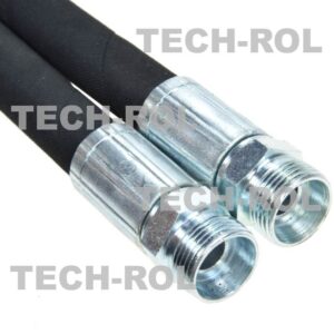 Przewód hydrauliczny gwint metryczny M22/M22 1,5x1,5 L-12-BB-1100mm 21-21