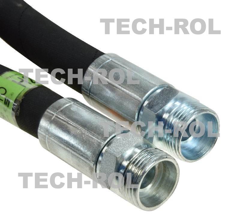 Przewód hydrauliczny gwint metryczny M22/M22 1,5x1,5 L-12-BB-900mm 21-21