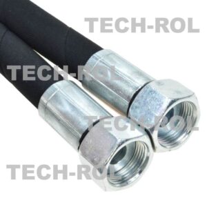 Przewód pneumatyczny gwint metryczny M22/M22 1,5x1,5 L-12-AA-1000mm 41-41