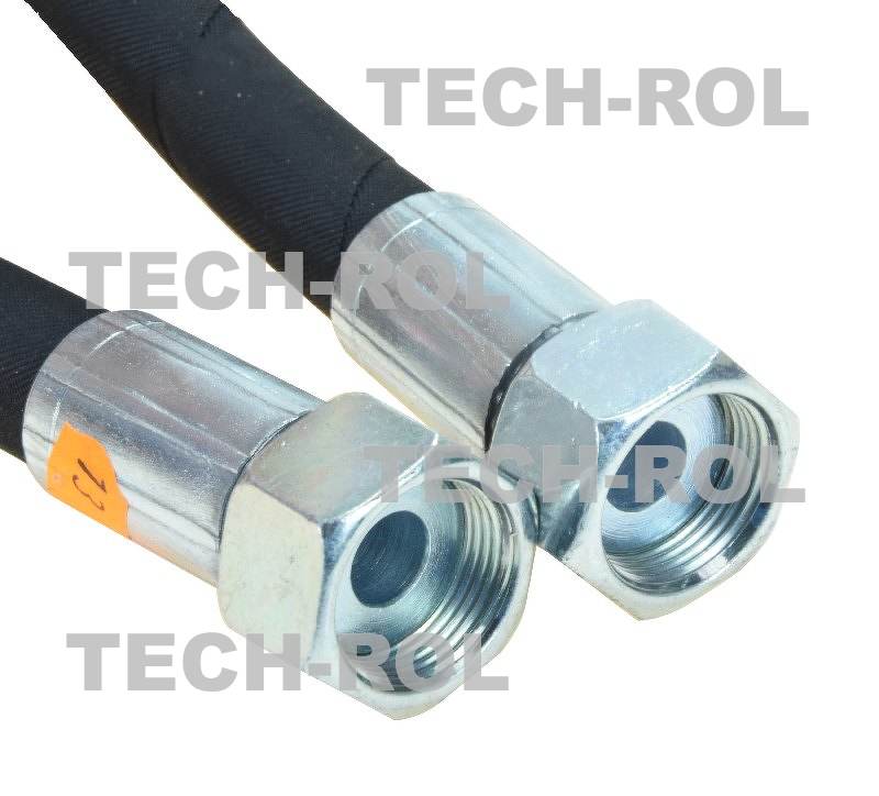 Przewód pneumatyczny gwint metryczny M22/M22 1,5x1,5 L-12-AA-500mm 41-41