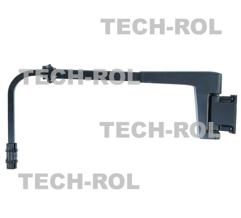 Ramię wspornik lusterka lewy z regulowanym wysięgnikiem od 560 mm do 800