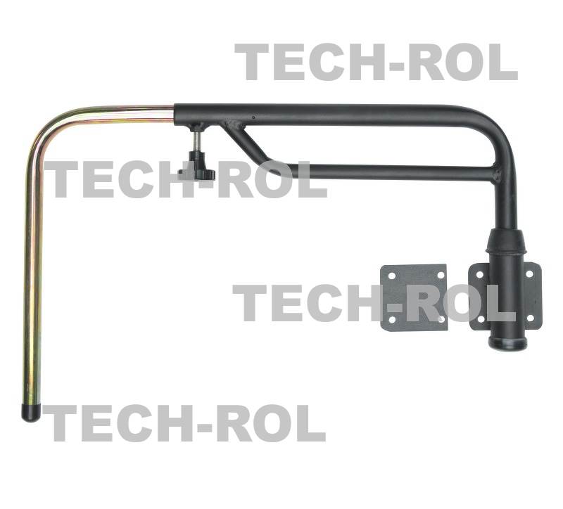 Ramię wspornik lusterka uniwersalny z regulowanym wysięgnikiem od 480 mm