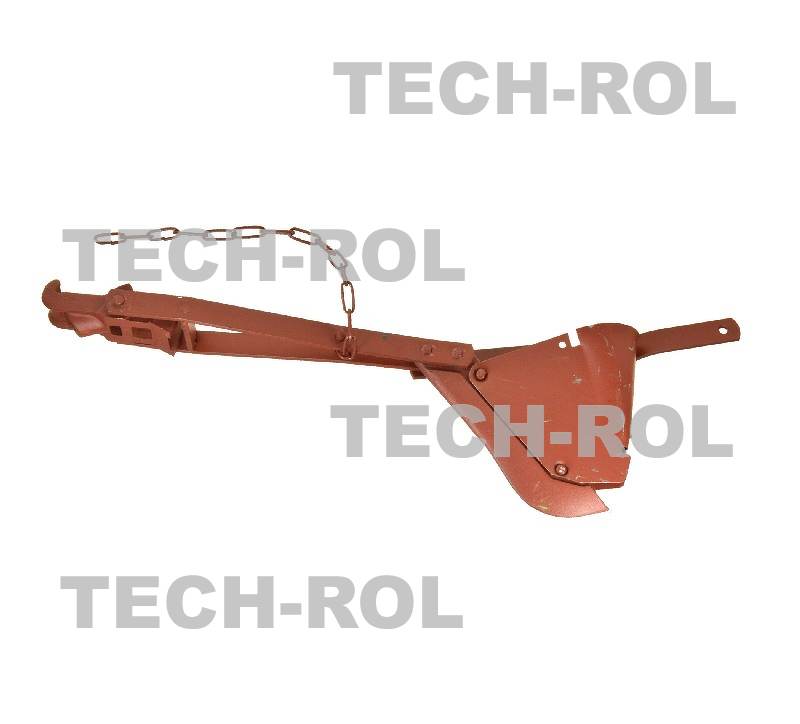 Redlica krótka 35 cm żeliwna zawiasa na ciężarek siewnik Poznaniak