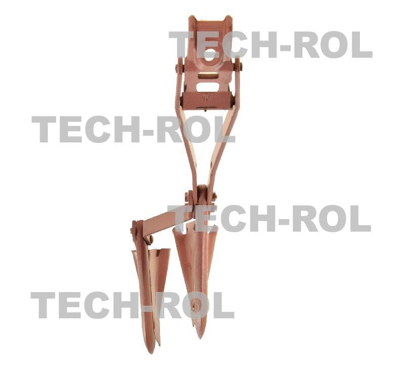 Redlica skrajna prawa 35 cm żeliwna zawiasa siewnik Poznaniak 304334002