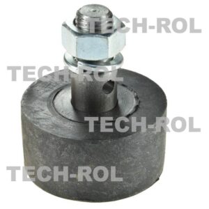 Rolka nośna podporowa fi-80mm kompletna Kopaczka Akpil Bulwa1 Z-632 ZK2-80