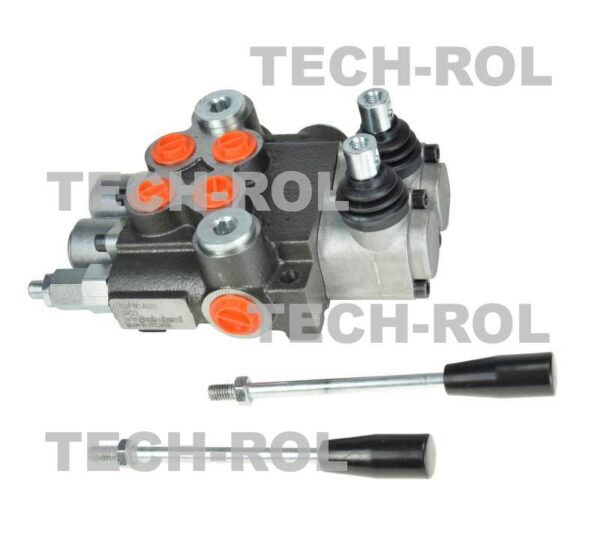 Rozdzielacz hydrauliczny 2-sekcyjny 40L 02P40A1A1GkZ1-11 Badestnost