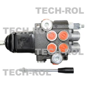 Rozdzielacz hydrauliczny 2-sekcyjny 40L sterowany joystickiem 02P401A1AjoyG