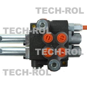Rozdzielacz hydrauliczny 2-sekcyjny 40L sterowany linkami 02P401A1A1GV1