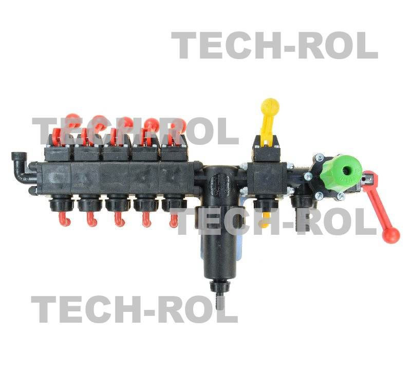 Rozdzielacz zawór sterujący 5-sekcyjny DURO 5 Opryskiwacz 1007 Tolmet