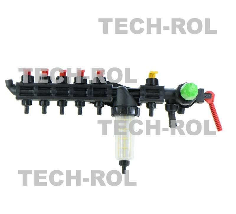 Rozdzielacz zawór sterujący 6-sekcyjny typ- HD Opryskiwacz 228130