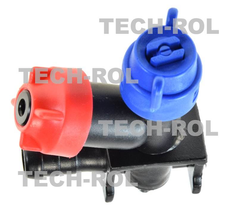 Rozpylacz końcowy z zaworem membranowym dysza niebieska 03 Opryskiwacz