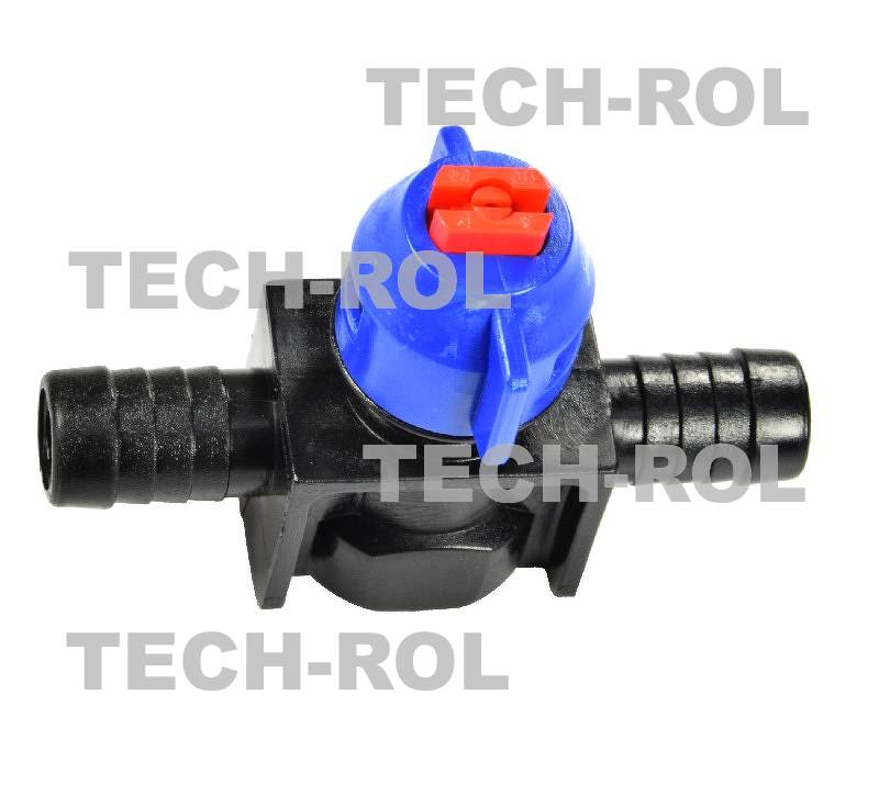 Rozpylacz przelotowy bez śruby czerwony 04 typ RAU Opryskiwacz 0-100/07/P