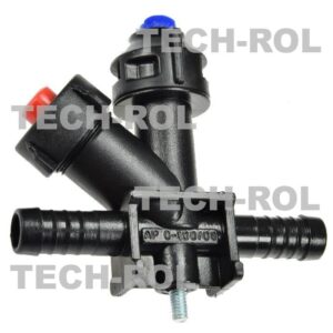 Rozpylacz przelotowy z zaworem membranowym ze śrubą Opryskiwacz