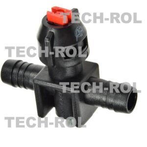 Rozpylacz przelotowy ze śrubką czerwony 04 typ-S1 Opryskiwacz Agroplast