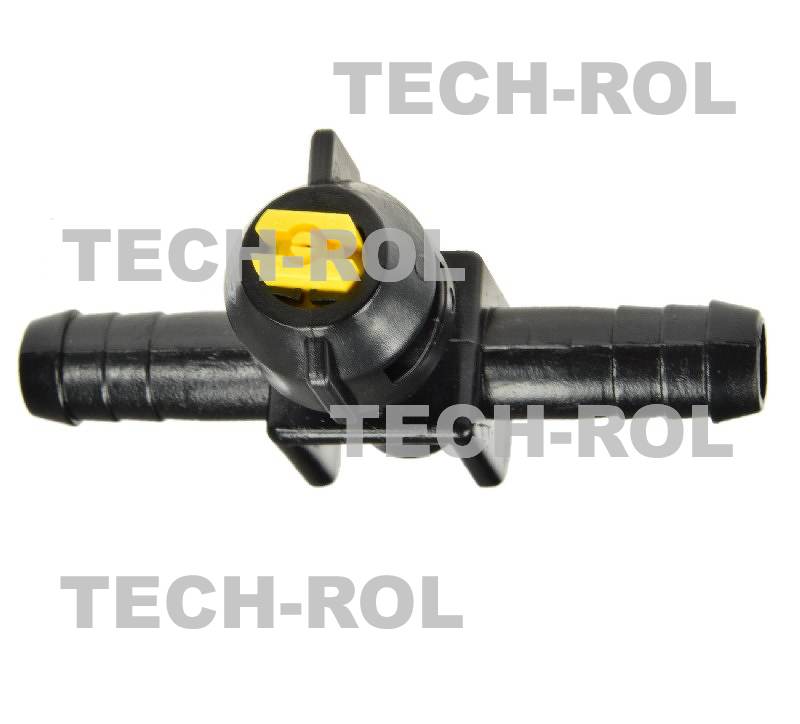 Rozpylacz przelotowy ze śrubką żółty 02 typ-S1 Opryskiwacz Agroplast