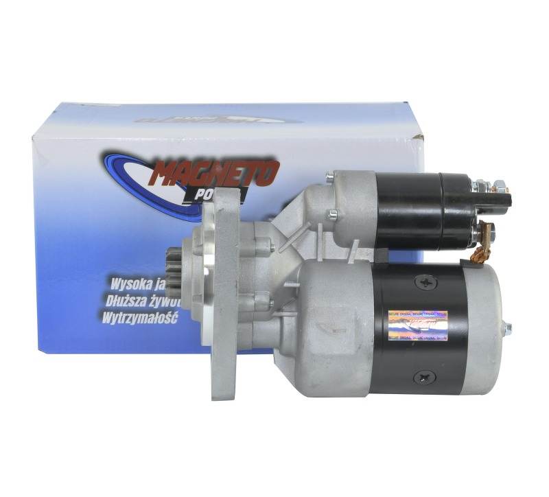 Rozrusznik z reduktorem 12V 2,7kW napęd zębnika 10 zębów T-25 T-25A