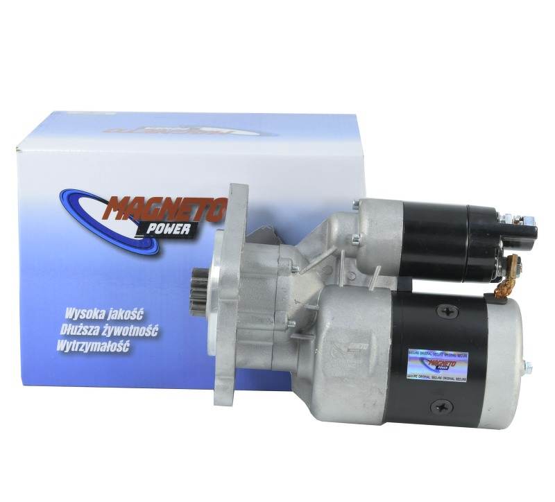 Rozrusznik z reduktorem 12V 2,7kW napęd zębnika 9 zębów Fendt Renault