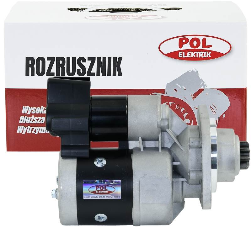 Rozrusznik z reduktorem 12V 2,7kW napęd zębnika 9 zębów Zetor 16359974