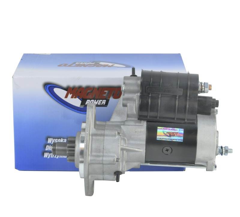 Rozrusznik z reduktorem 12V 2,8kW napęd zębnika 10 zębów MF-4 Massey