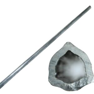 Rura trójkątna wewnętrzna 29x3,5mm długość 129,7 cm do wałów X