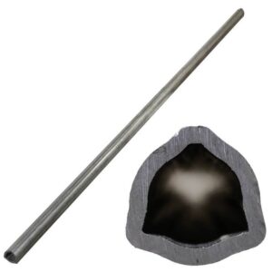 Rura trójkątna wewnętrzna 36x4,5mm długość 168,7 cm do wałów X