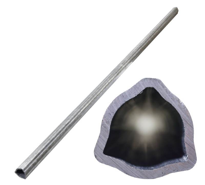 Rura trójkątna wewnętrzna 45x4mm długość 167,4 cm do wałów X Kardan