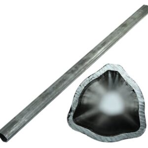 Rura trójkątna zewnętrzna / wewnętrzna 54x4mm długość 124,4 cm do