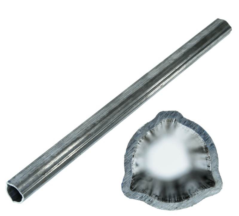 Rura trójkątna zewnętrzna 33x2,6mm długość 50,4cm do wałów X Kardan