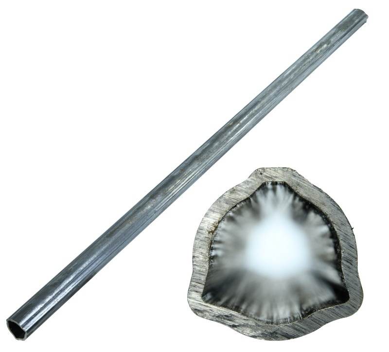 Rura trójkątna zewnętrzna 36x3,4mm długość 100cm X Kardan