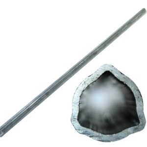 Rura trójkątna zewnętrzna 36x3,4mm długość 128,2 cm do wałów X