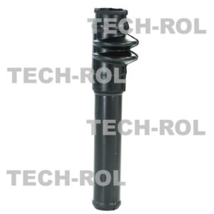 Rurka plastikowa dolna krótka - 210 mm do redlicy talerzowej z mieszkiem