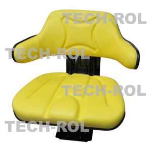 Siedzenie amortyzowane dwuczęściowe żółte do John Deere ECO-109A