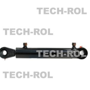 Siłownik hydrauliczny z uchem fi-25mm dwustronnego działania skok 200mm