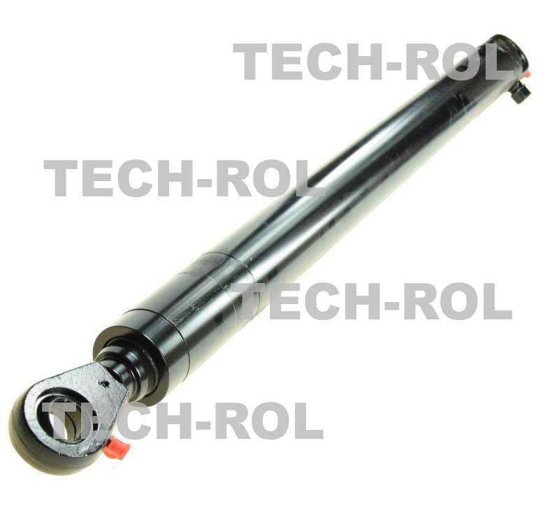 Siłownik hydrauliczny z uchem fi-25mm dwustronnego działania skok 630mm