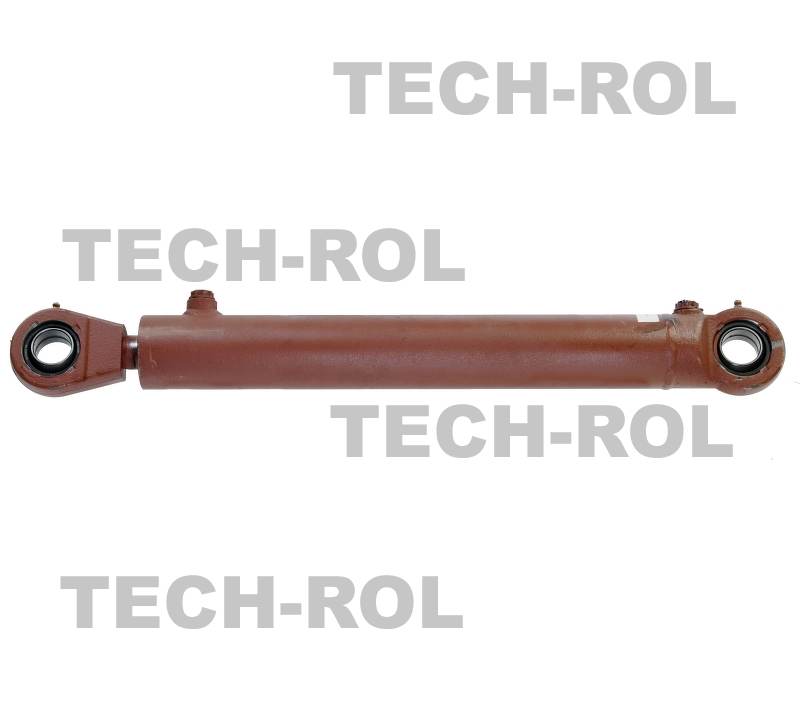 Siłownik hydrauliczny z uchem fi-30mm dwustronnego działania skok 320mm