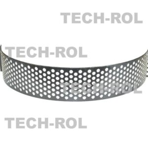 Sito oczkowe fi-10 mm 725x105x2,5 mm pasuje do: Rozdrabniacz bijakowy RBJ