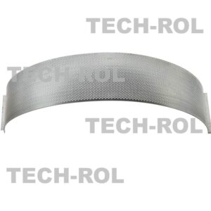 Sito oczkowe fi-2,0 mm 725x105x1,8 mm pasuje do: Rozdrabniacz bijakowy RBJ