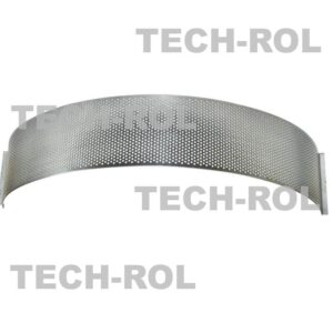 Sito oczkowe fi-2,5 mm 725x105x1,8 mm pasuje do: Rozdrabniacz bijakowy RBJ