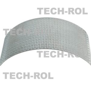 Sito oczkowe fi-3,0 mm 300x135x1,8 mm pasuje do: Rozdrabniacz bijakowy BĄK