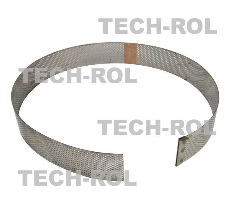 Sito oczkowe fi-3,5 mm 90x1700x1,8 mm pasuje do: Śrutownik bijakowy WIR