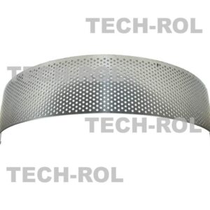 Sito oczkowe fi-3,5 mm 725x105x1,8 mm pasuje do: Rozdrabniacz bijakowy RBJ