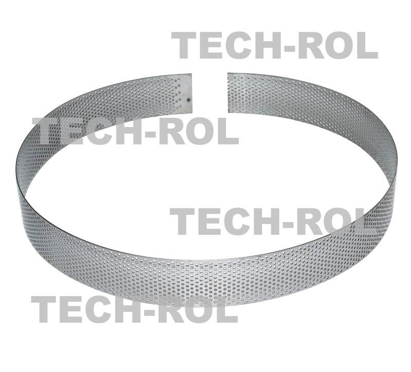 Sito oczkowe fi-4,0 mm 80x1700x1,8 mm pasuje do: Rozdrabniacz bijakowy