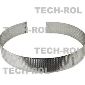 Sito oczkowe fi-5,0 mm 80x1700x2,5 mm pasuje do: Rozdrabniacz bijakowy