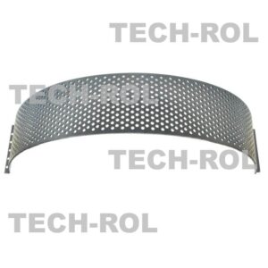 Sito oczkowe fi-5,0 mm 725x105x2,5 mm pasuje do: Rozdrabniacz bijakowy RBJ