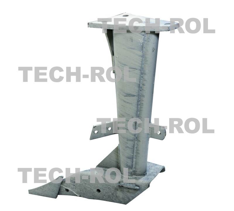 Słupica z rdzeniem wysoka do pługów 4-skibowych otwory montażowe fi-22